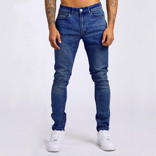 Regular Fit Straight Leg Denim Jeans H965511