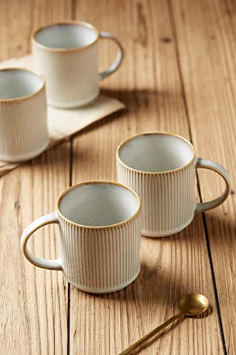 Smoky Blue 12 oz Coffee Mug Set of 6 O413