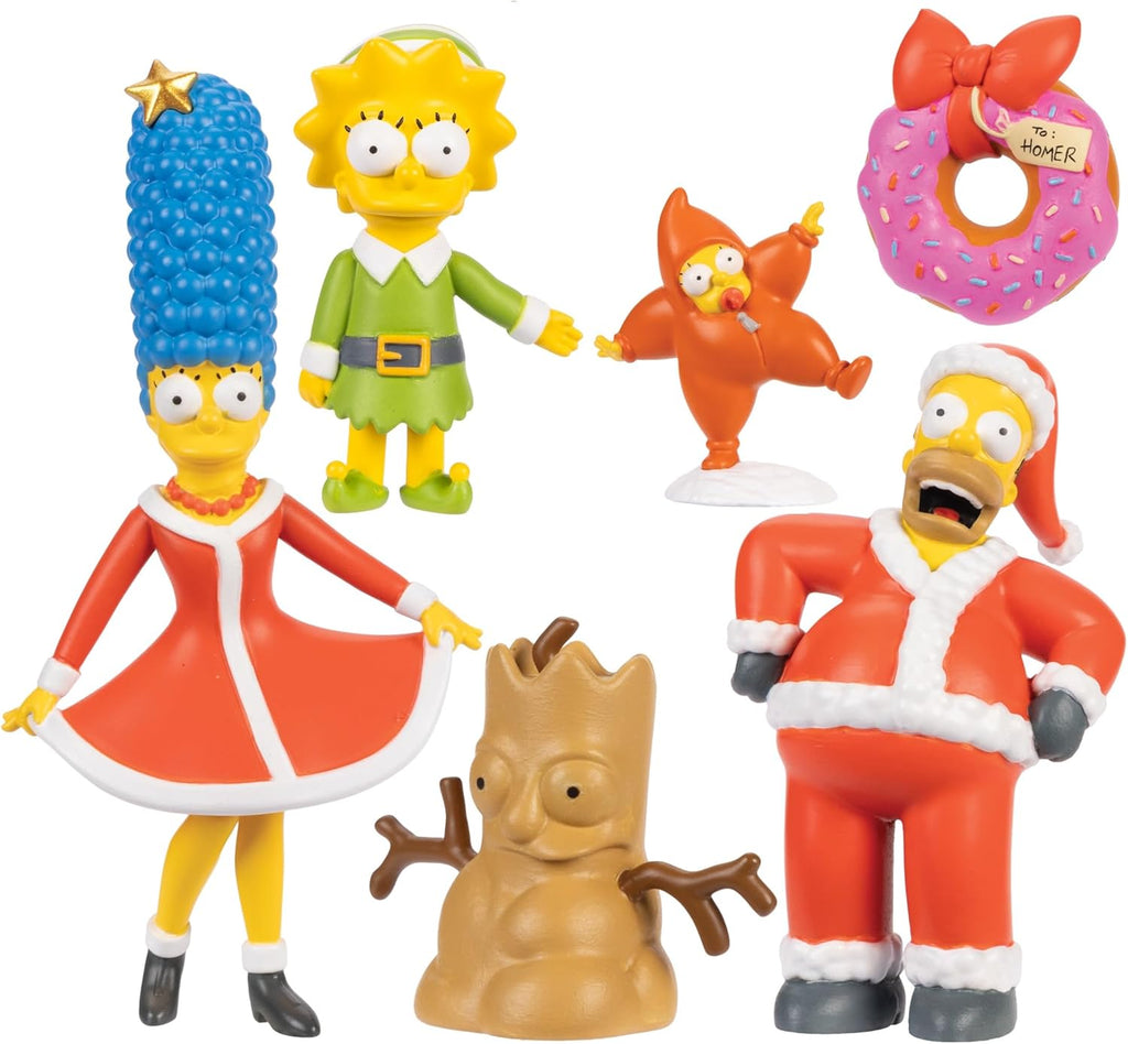 Disney The Simpsons Advent Calendar Holiday 2024-24 Days of Surprises with Mystery Characters and Accessories Approximately 1.5 Inch Scale Action Figures P72216
