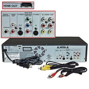 DVD Recorder VCR Combo with HDMI P718