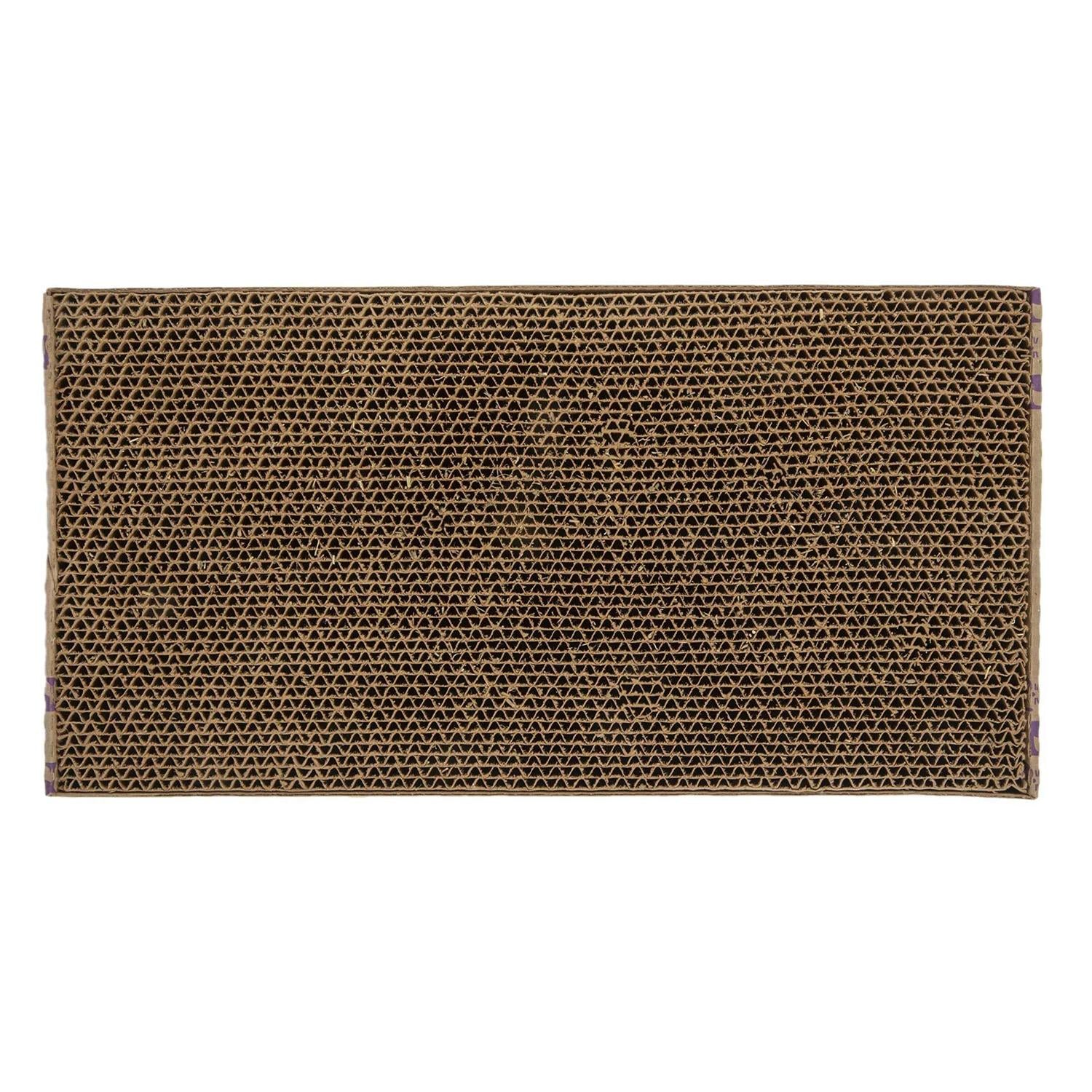 Double Wide Corrugate Cat Scratcher with Catnip P158