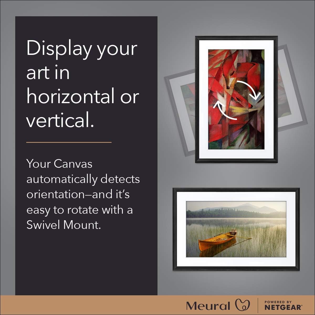 16X24 Dark Wood Frame Digital Canvas J36349
