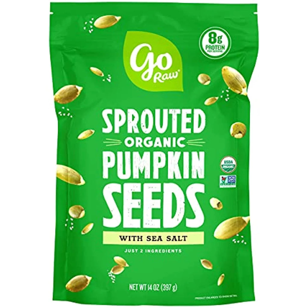 Sprouted Organic Pumpkin Seeds with Sea Salt, 14 Oz. Bag P46680