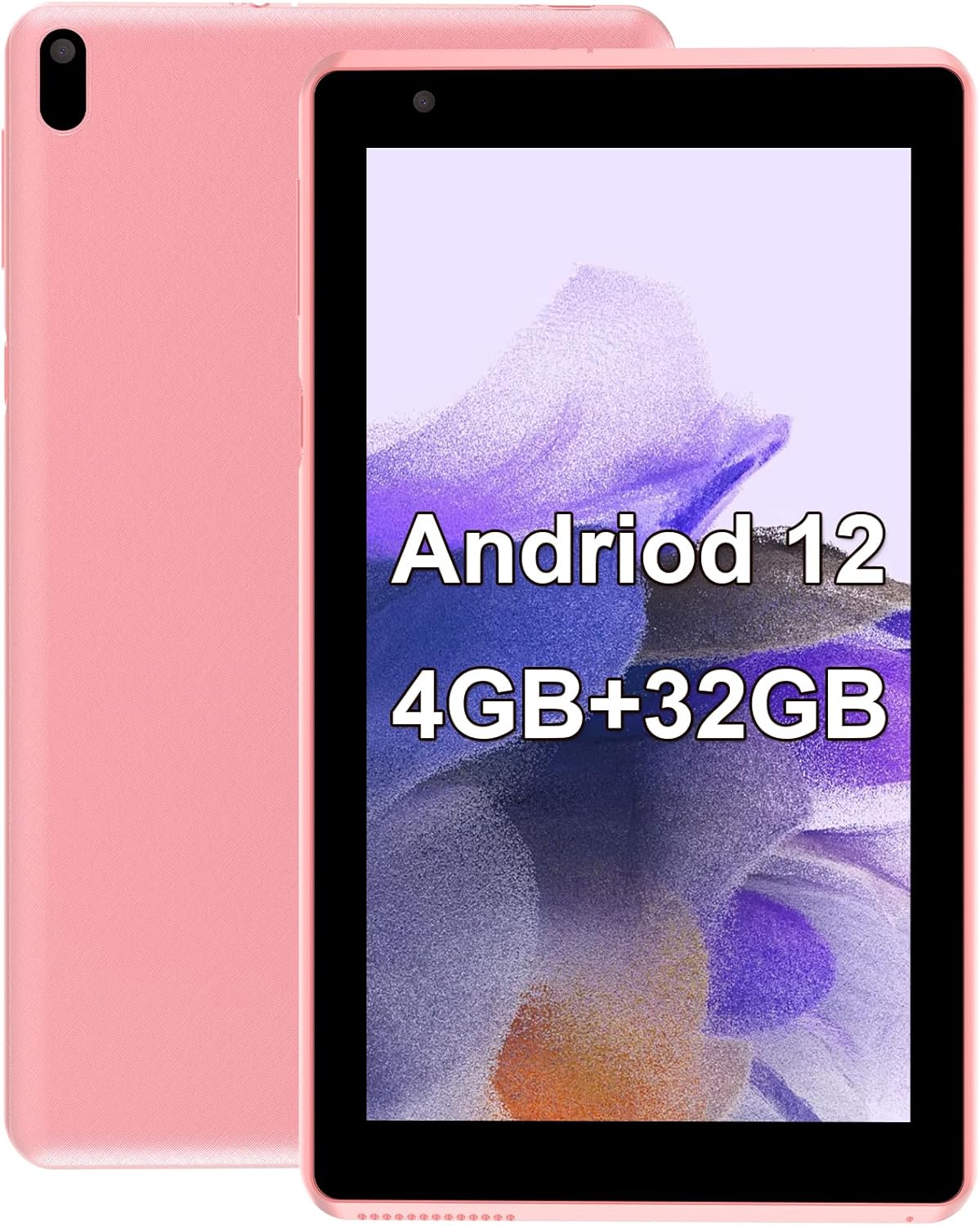 Pink 7 inch Android Tablet, 4GB+32GB D35419