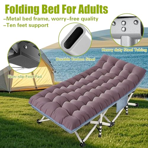 Oversize Camping Cot with Carry Bag Y1064