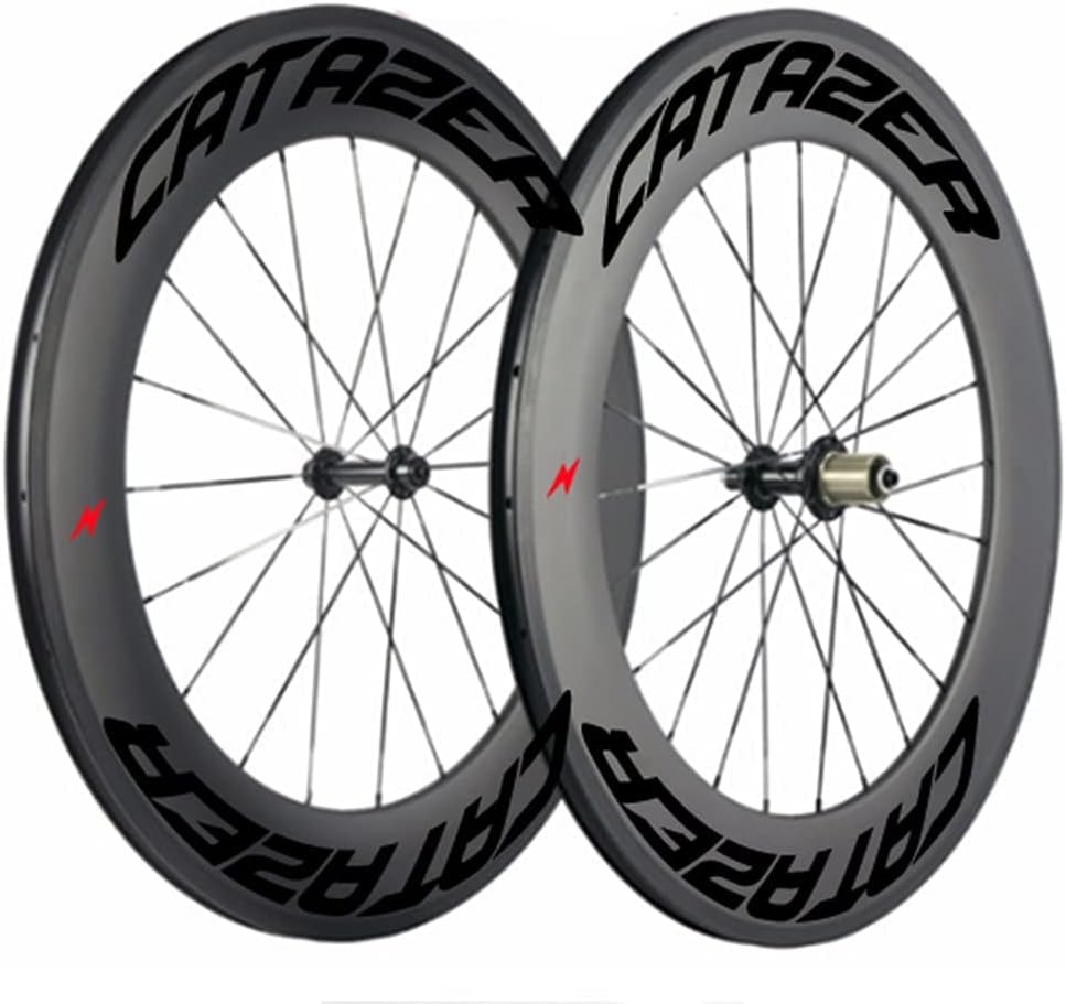 700C Carbon Road Bicycle Wheelset 50mm Tubular Rim Brake S86606