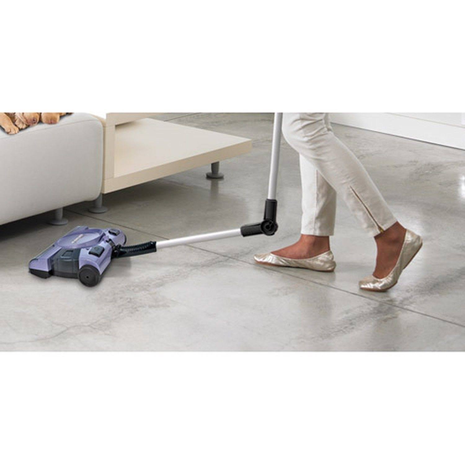 Purple Rechargeable Floor/Carpet Sweeper X853264