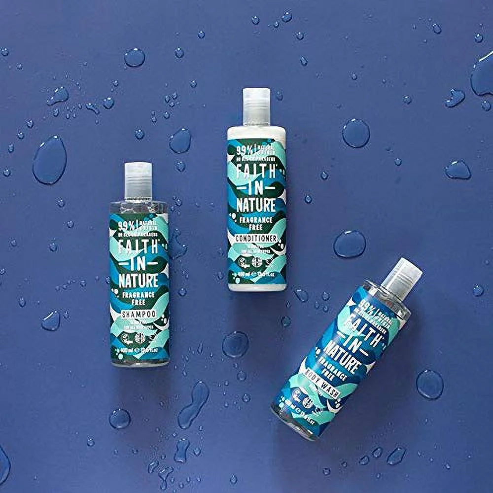 fragrance free shower gel & foam bath 400ml U879