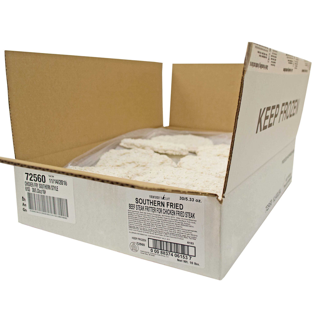 Raw Chicken Fried Beef Steak, 5.3 Ounce, 30 per case F738325