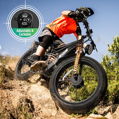 5000W Dual Motor Electric Bike 60V 32AH Battery 26x4 Fat Tire Full Suspension 7-Speed Gear Electric Bicycle A244799