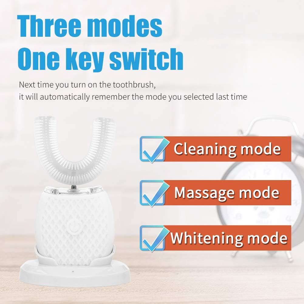 U Shaped Automatic Toothbrush with Wireless Charging H390