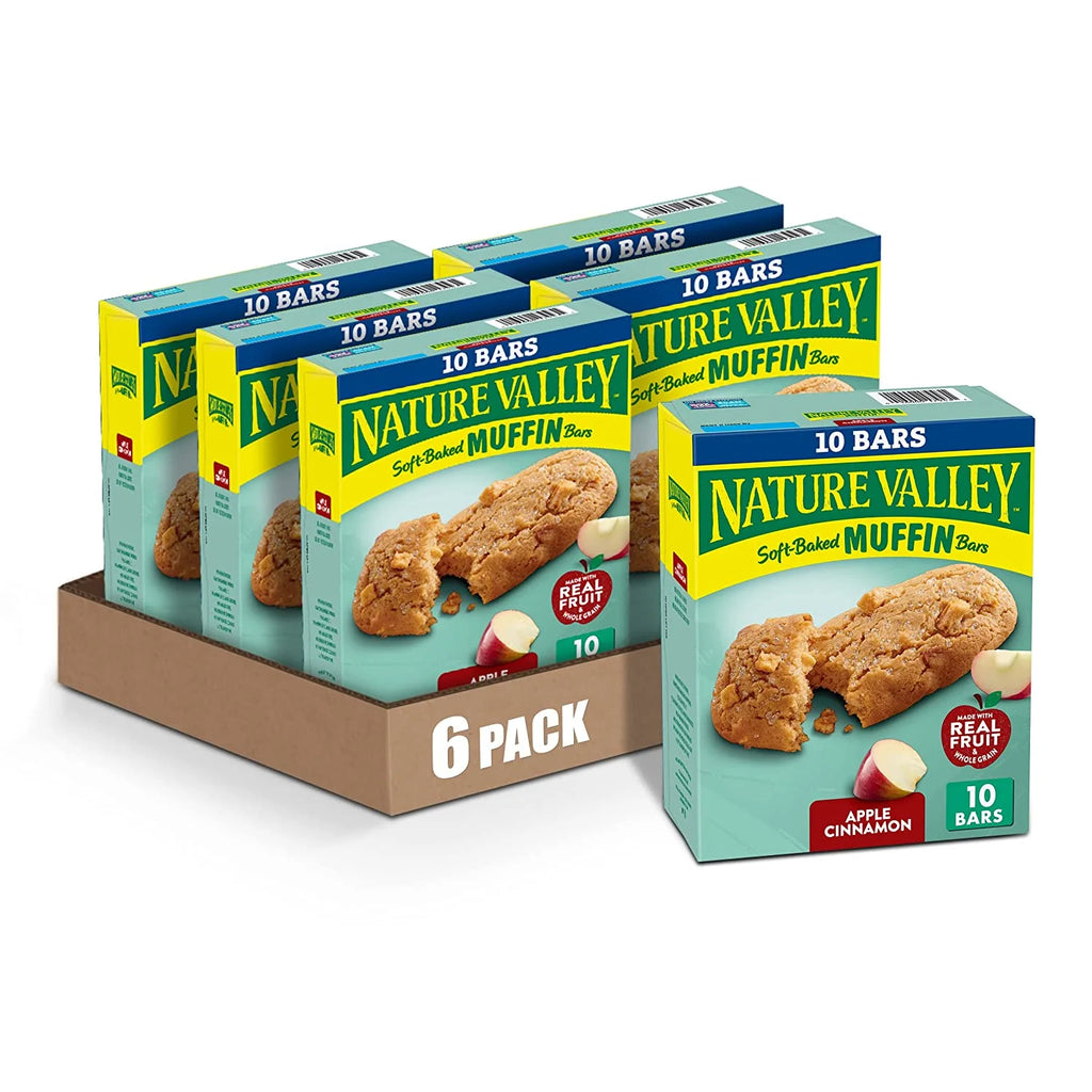 Soft-Baked Muffin Bars Apple Cinnamon, 12.4 oz, 10 ct (Pack of 3) H800519