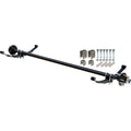 2000-Lb. Capacity Complete Axle Kit - 60Inch Hubface, 48Inch Spring Center, 5-Stud Pattern, 4.5inch Hubs H2416