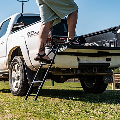 Black Tailgate Ladder Q7918