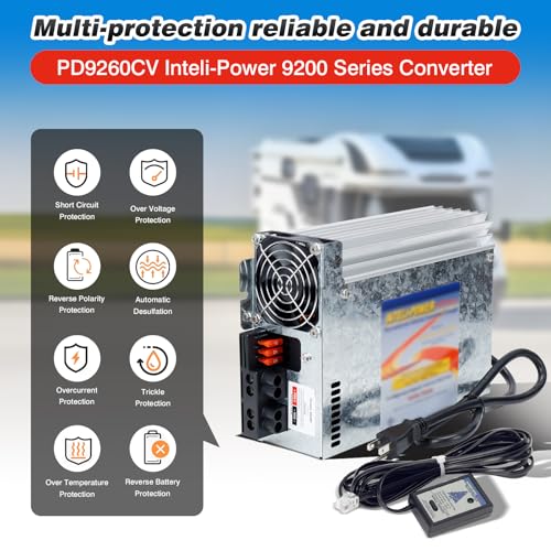 12v 80 Amp RV Converter Charger C11677