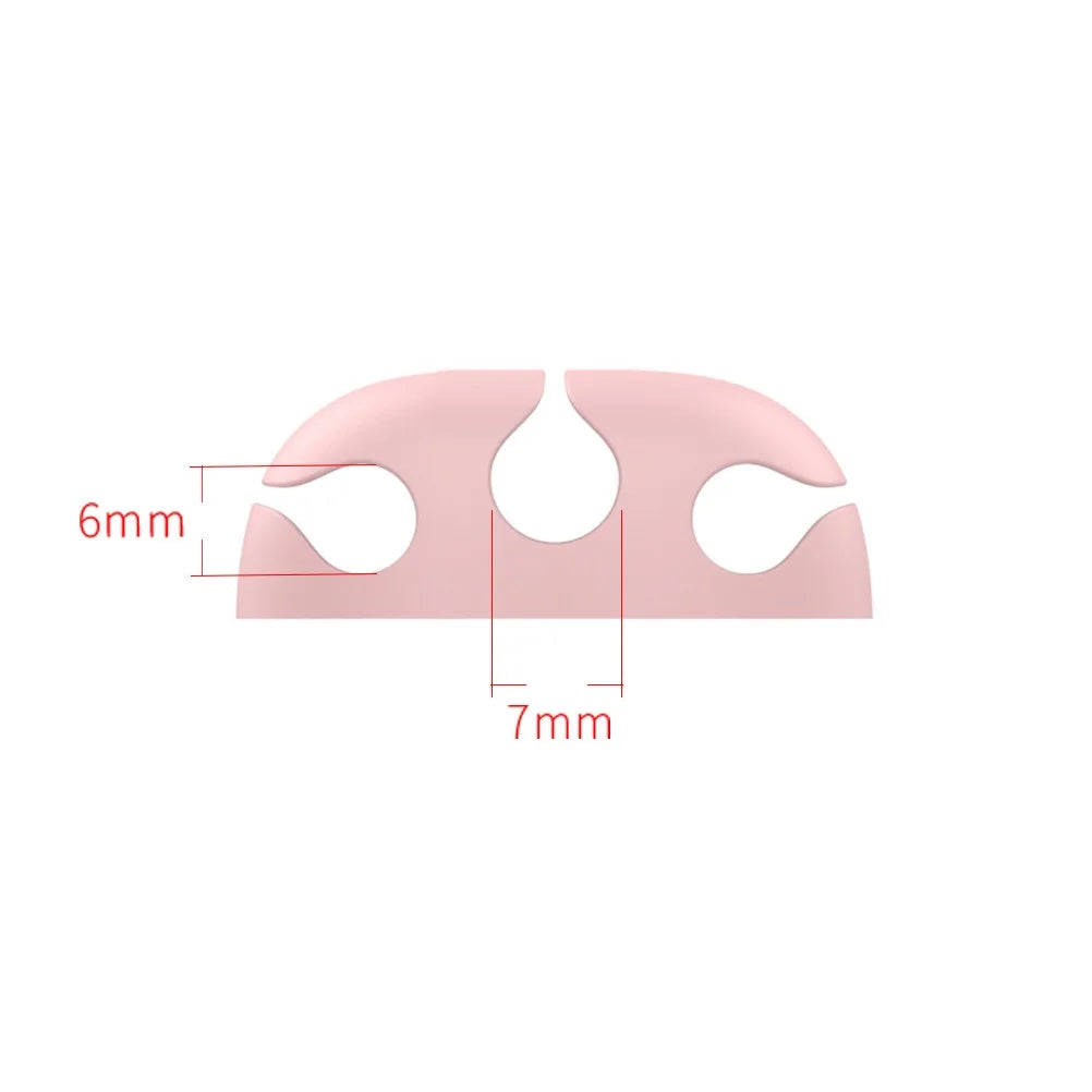 6 Pcs Self Adhesive Cord Clips W110566