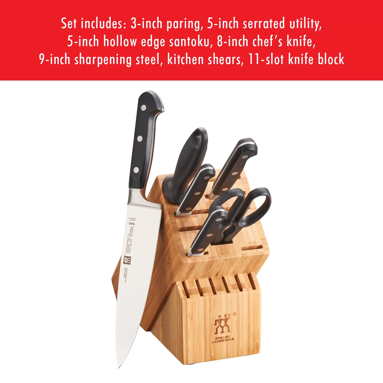 7-pc Knife Block Set C7756
