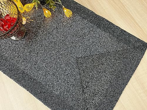 Handmade Beaded Table Runner 13x36 inches Multicolour Z9875