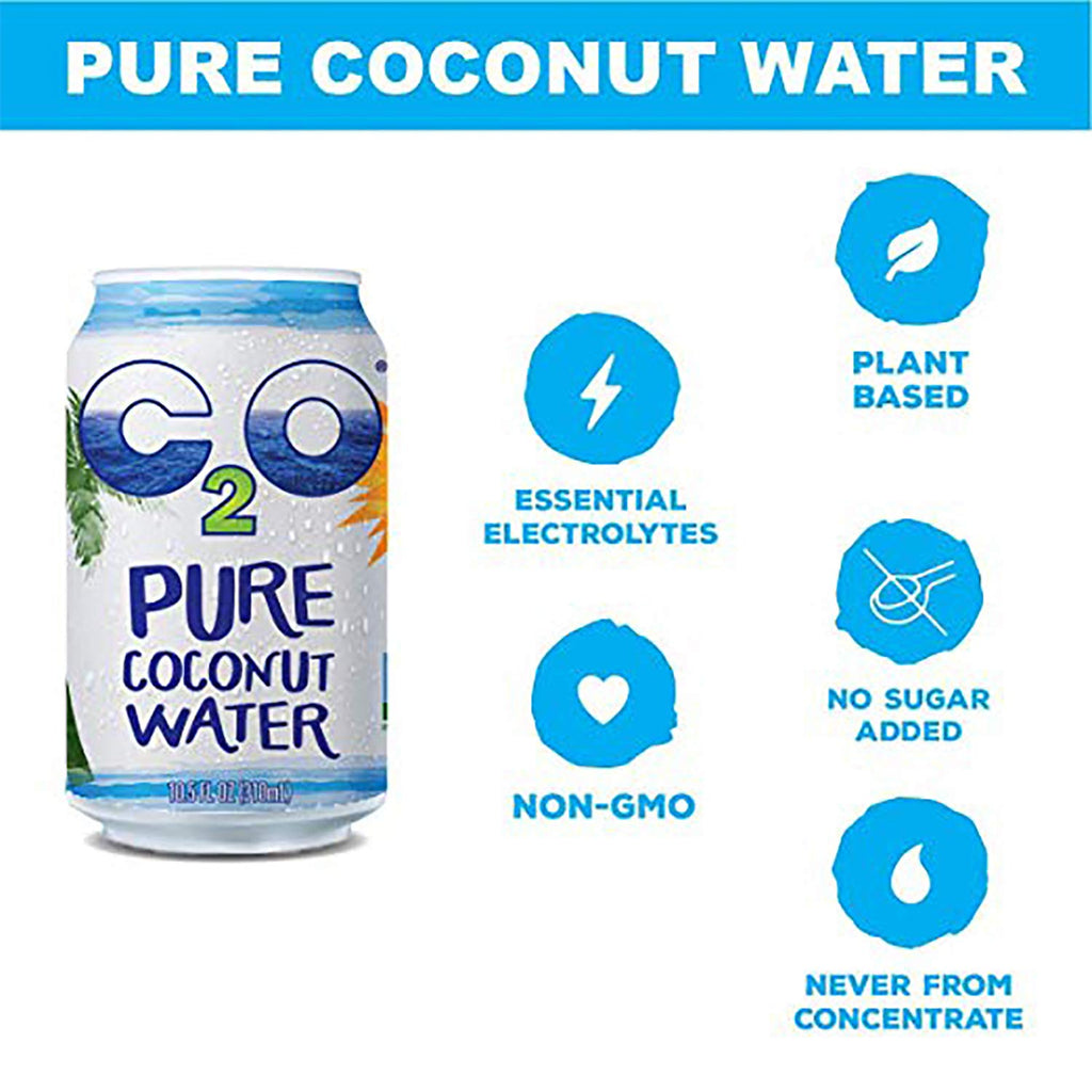 10.5 Fl Oz Pack of 24 Pure Coconut Water V2595