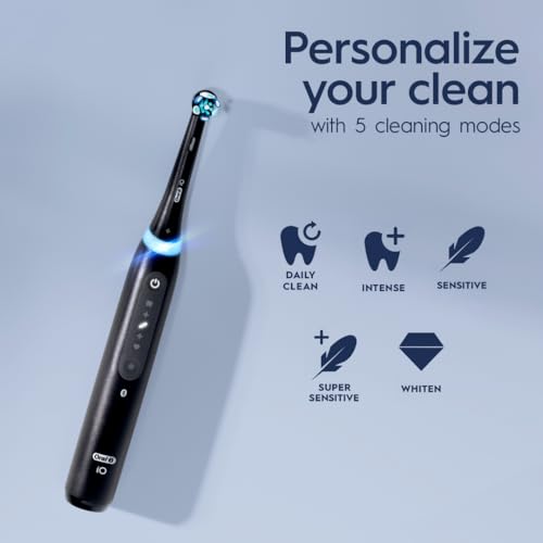 White Rechargeable Electric Toothbrush with 3 Brush Heads and Travel Case T118