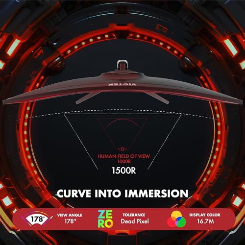 34 Inch UWQHD 144Hz Curved Gaming Monitor H733589