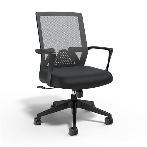 Black Ergonomic Mesh Office Desk Chair K3597