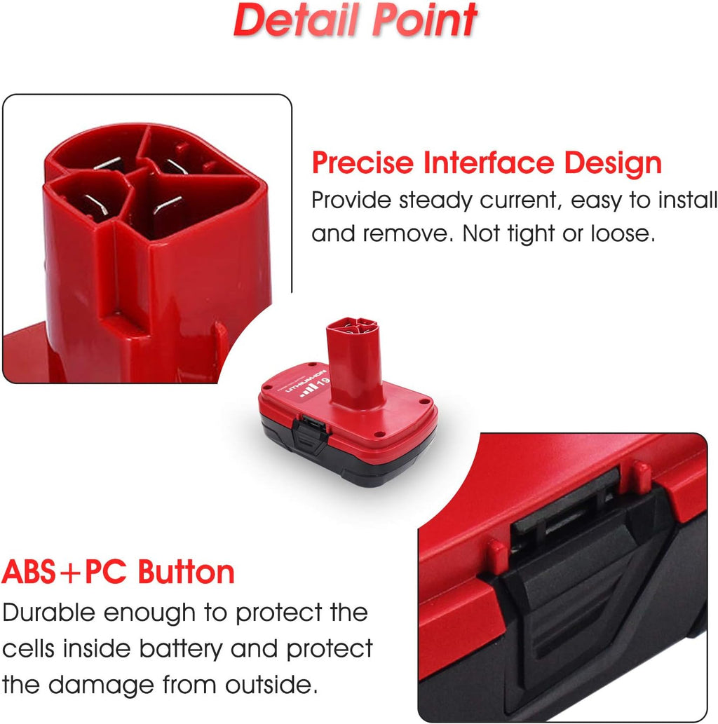 19.2V 3000mAh Lithium Ion Battery W851359