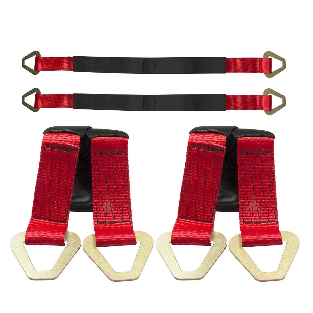 4 Pack 36" Axle Straps Wheel Tie Down L6636