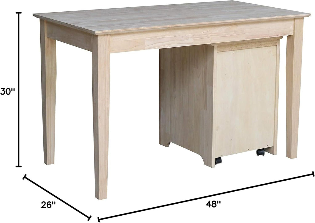 Two Drawer Desk File Cabinet C6649