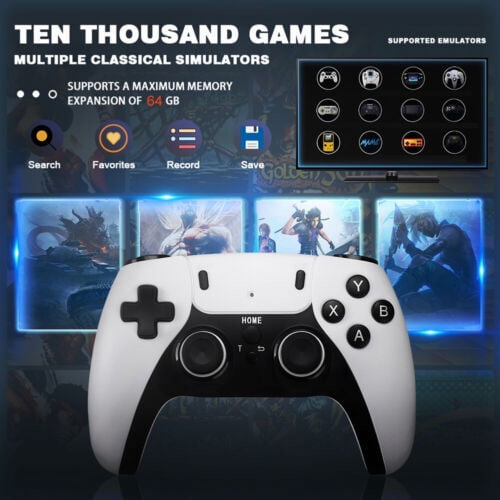 64G 4K HDMI Video Game Console with 2 Wireless Controllers D172218