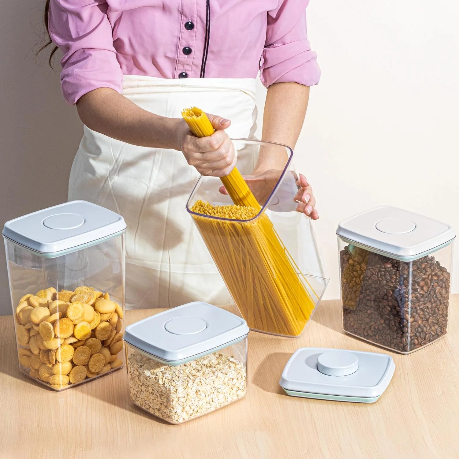4-Piece Airtight Food Storage Containers K141