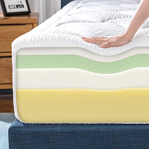 8 Inch Queen White Memory Foam Mattress K66122