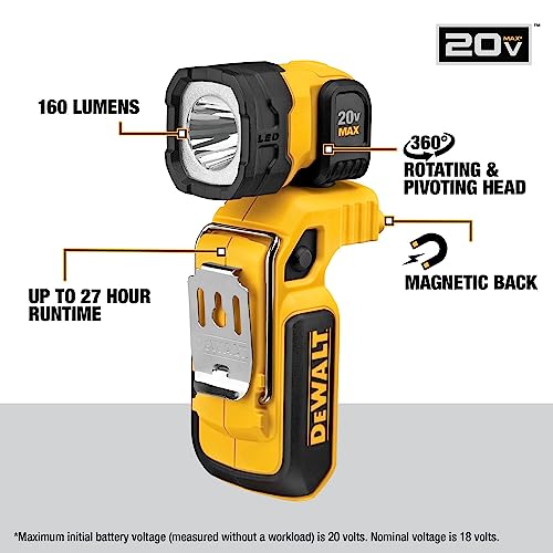 20V MAX LED Work Light, Magnetic, Bare Tool Y1547