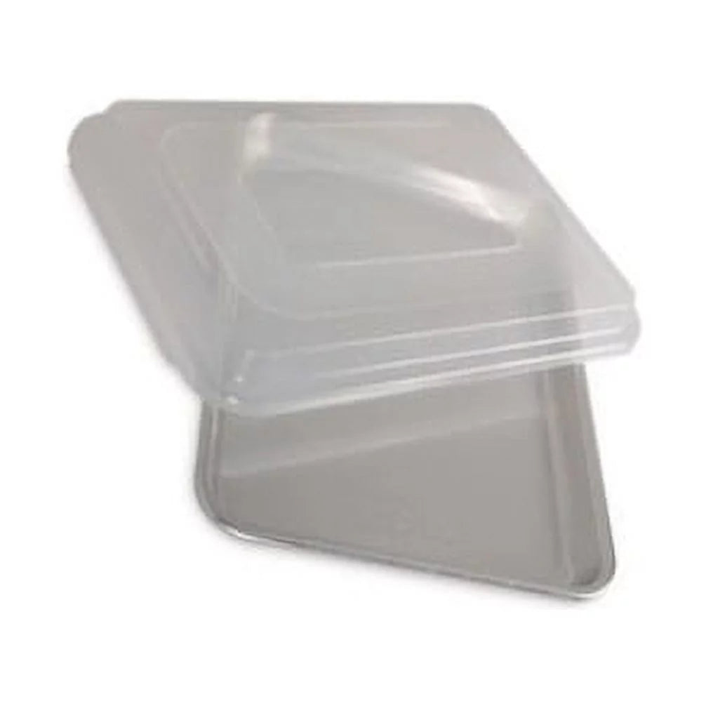 Aluminum Baker's Quarter Sheet with Lid, 11.4" x 8" x 1" M605048