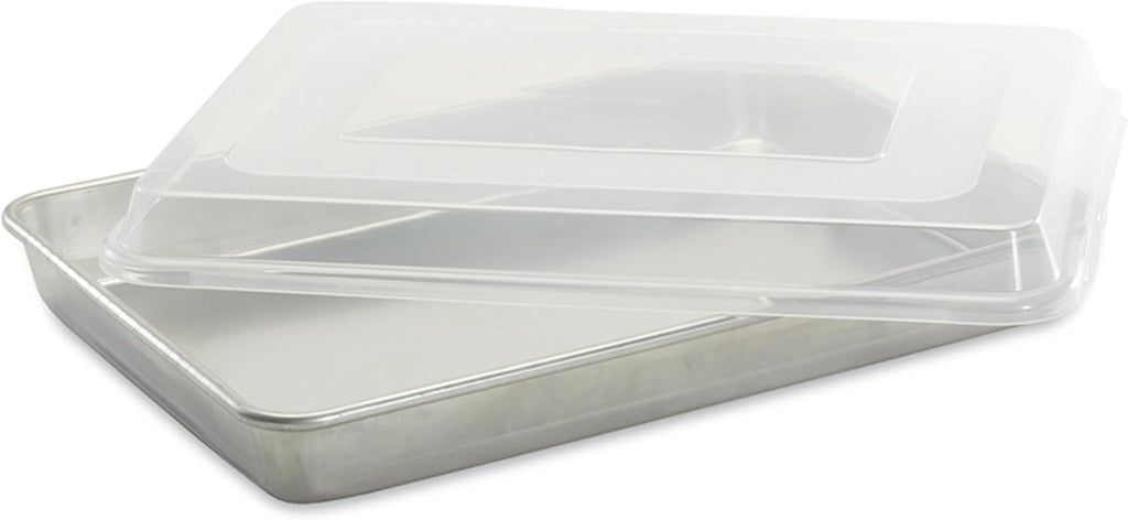 Silver High Sided Sheet Cake Pan Z36533