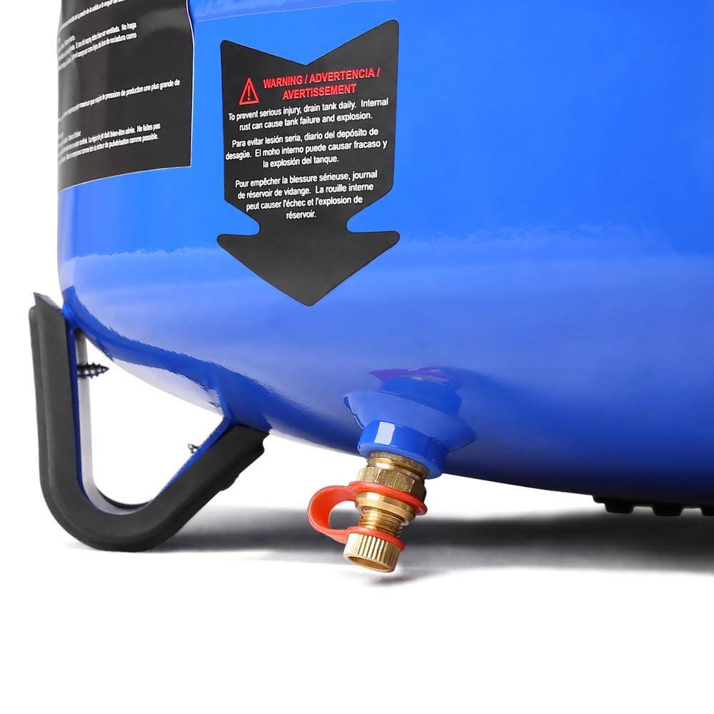 6 gal. Portable Electric 150 PSI Oil-Free Pancake Air Compressor H360
