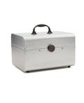 Large Silver Train Case F926