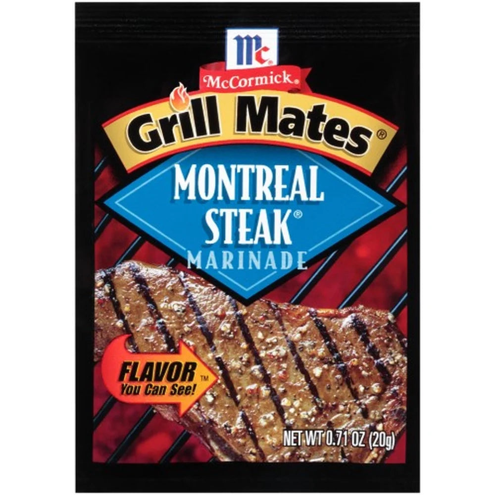 0.71 oz Pack of 48 Steak Marinade Mix A8062