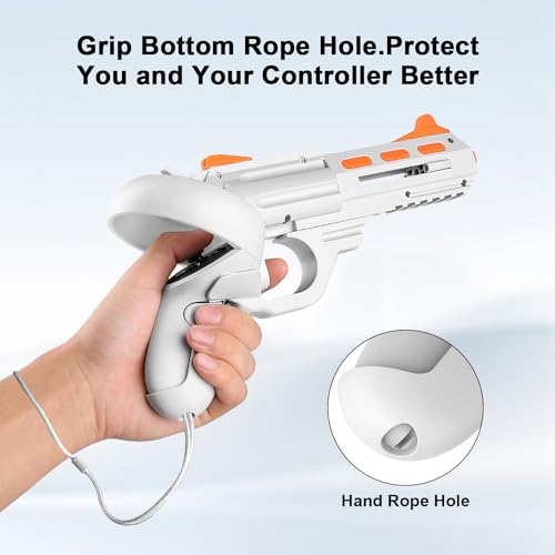 VR Handle Accessories, Gun Stock, Weighted Controller Grips F2511