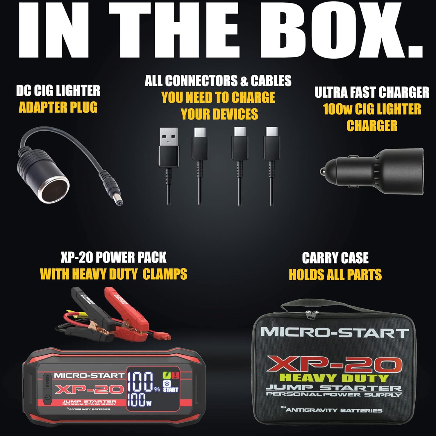Lithium Jump-Starter Portable Power Supply E7339