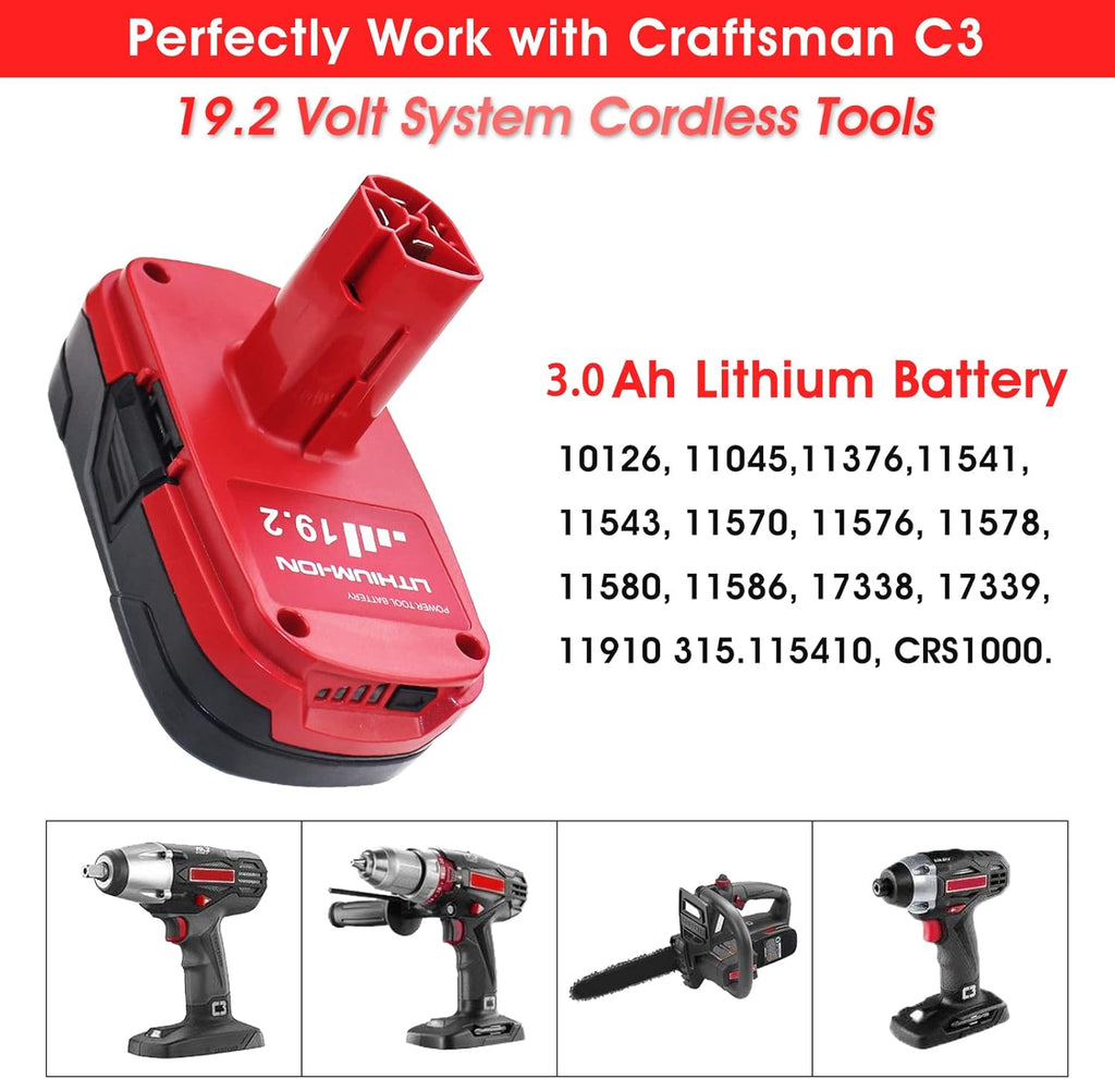 19.2V 3000mAh Lithium Ion Battery W851359