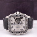 Steel Watch with Diamonds H58793