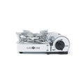 Mini Butane Portable Gas Stove with Carrying Case, stainless steel, white P26218