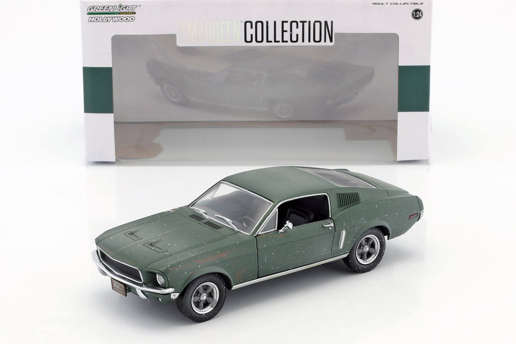 1/24 Diecast 1968 Ford Mustang GT Fastback Green D357