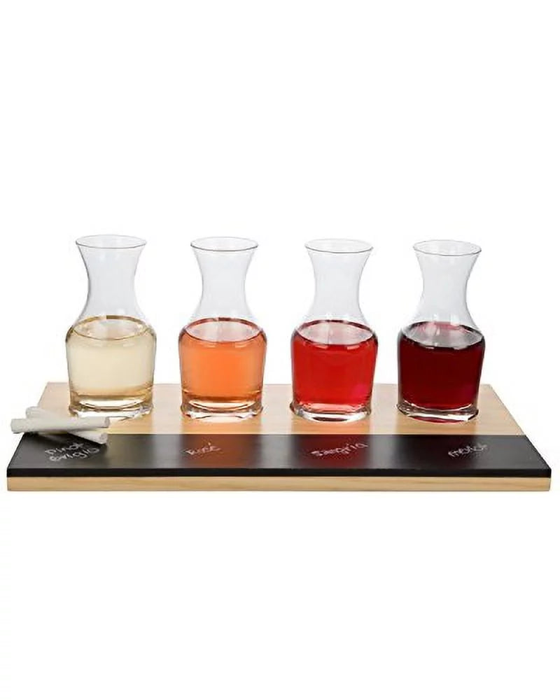 4-6oz Decanter Glasses with Paddle F501079