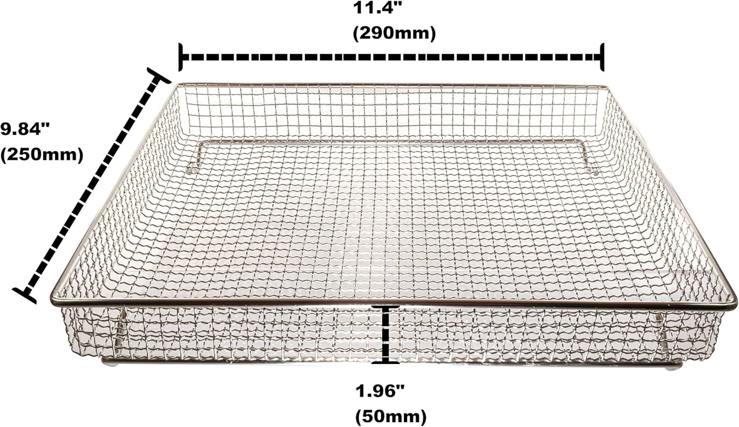 Stainless Steel Baking Tray Pan and Air Fryer Basket T59265