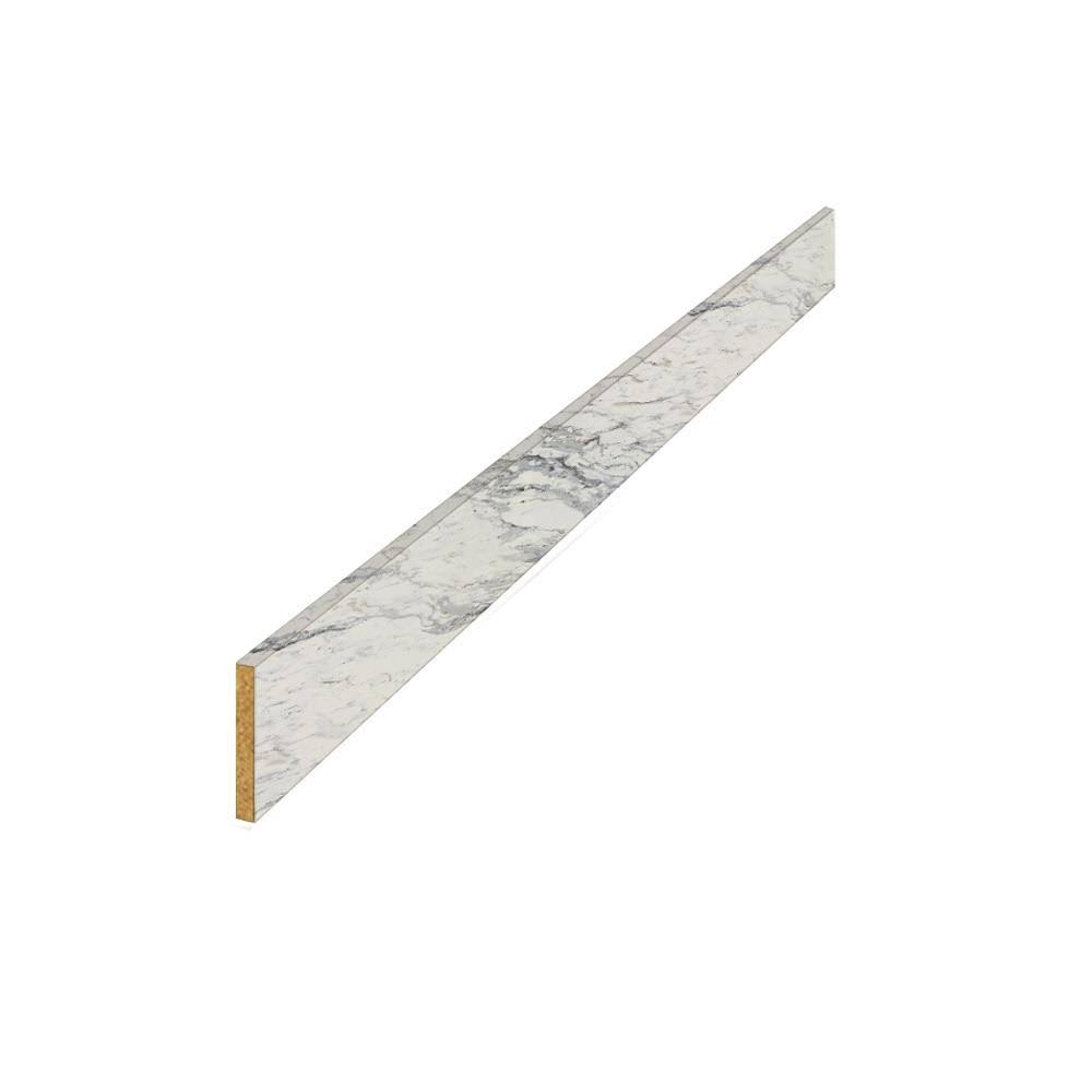 8 ft. Laminate Countertop Kit in Calcutta Marble with Valencia Edge T503847