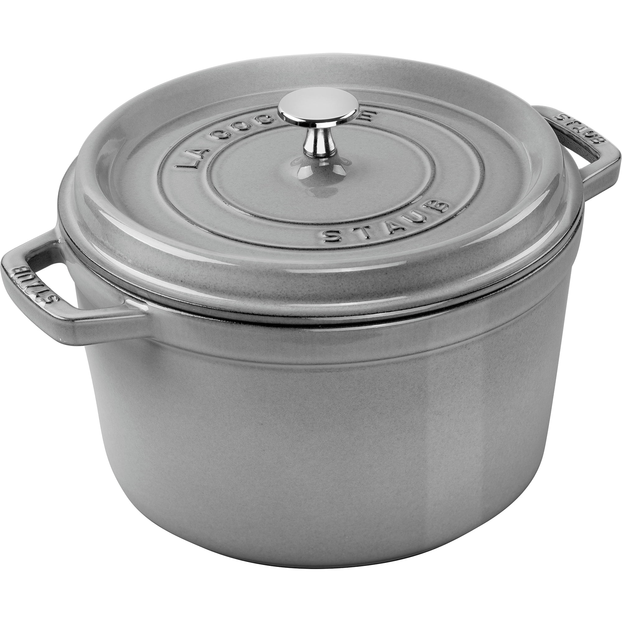 Cast Iron Dutch Oven 5-qt Tall Cocotte, Graphite R422