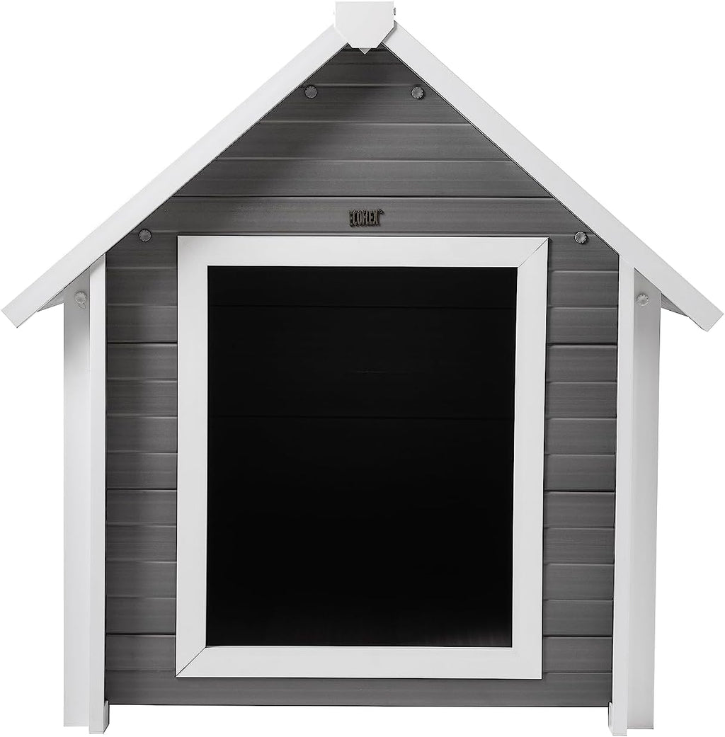Extra Large Pet Dog House Outdoor Bunk Style Shelter Raised Floor V506