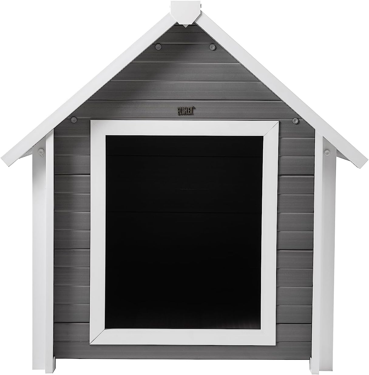Extra Large Pet Dog House Outdoor Bunk Style Shelter Raised Floor V506
